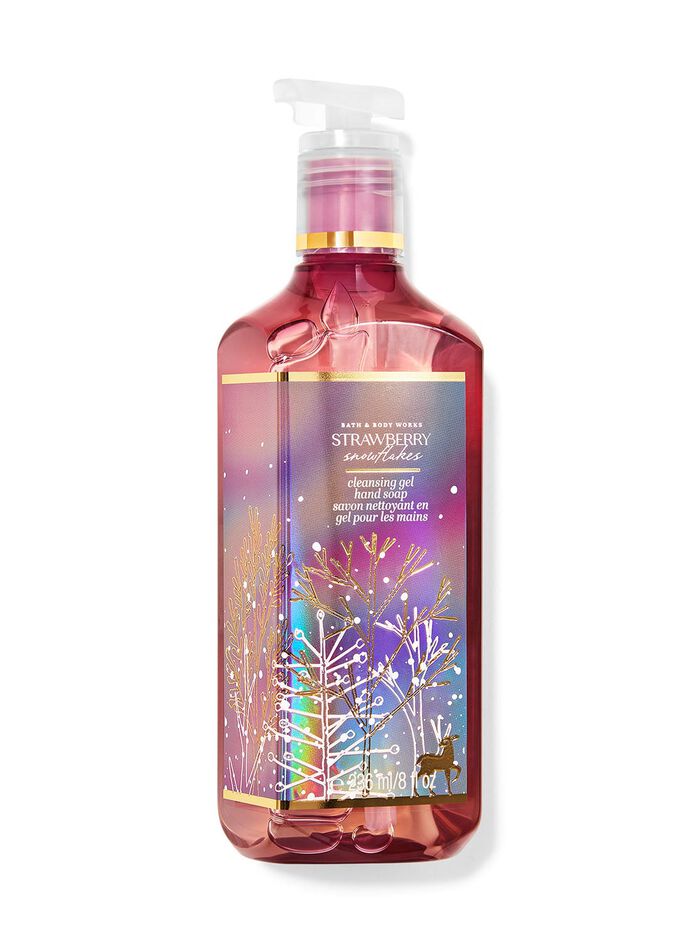 Strawberry Snowflakes Gel Hand Soap
